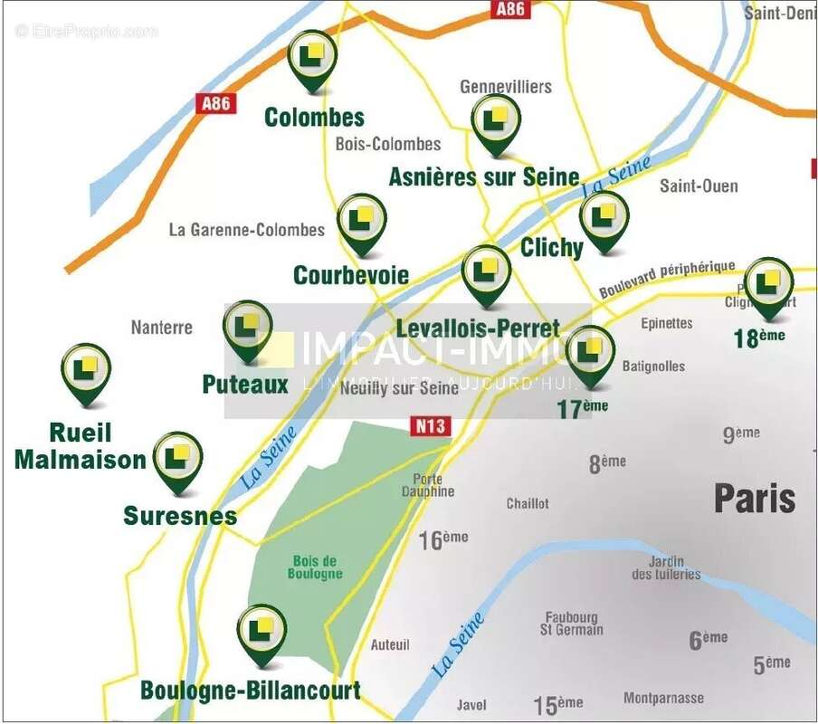 Appartement à PUTEAUX