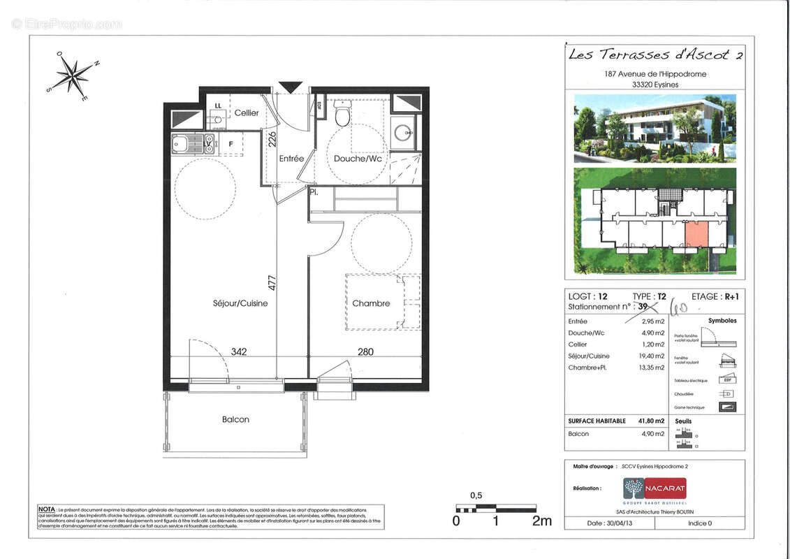 Appartement à EYSINES