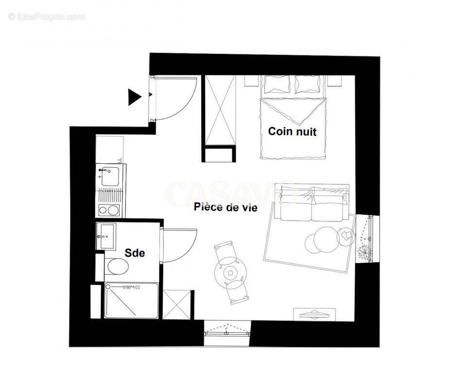 Appartement à TASSIN-LA-DEMI-LUNE