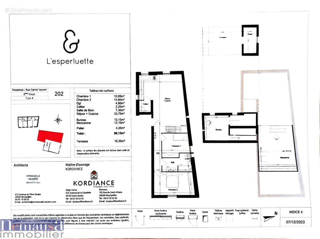 Appartement à VAUVERT