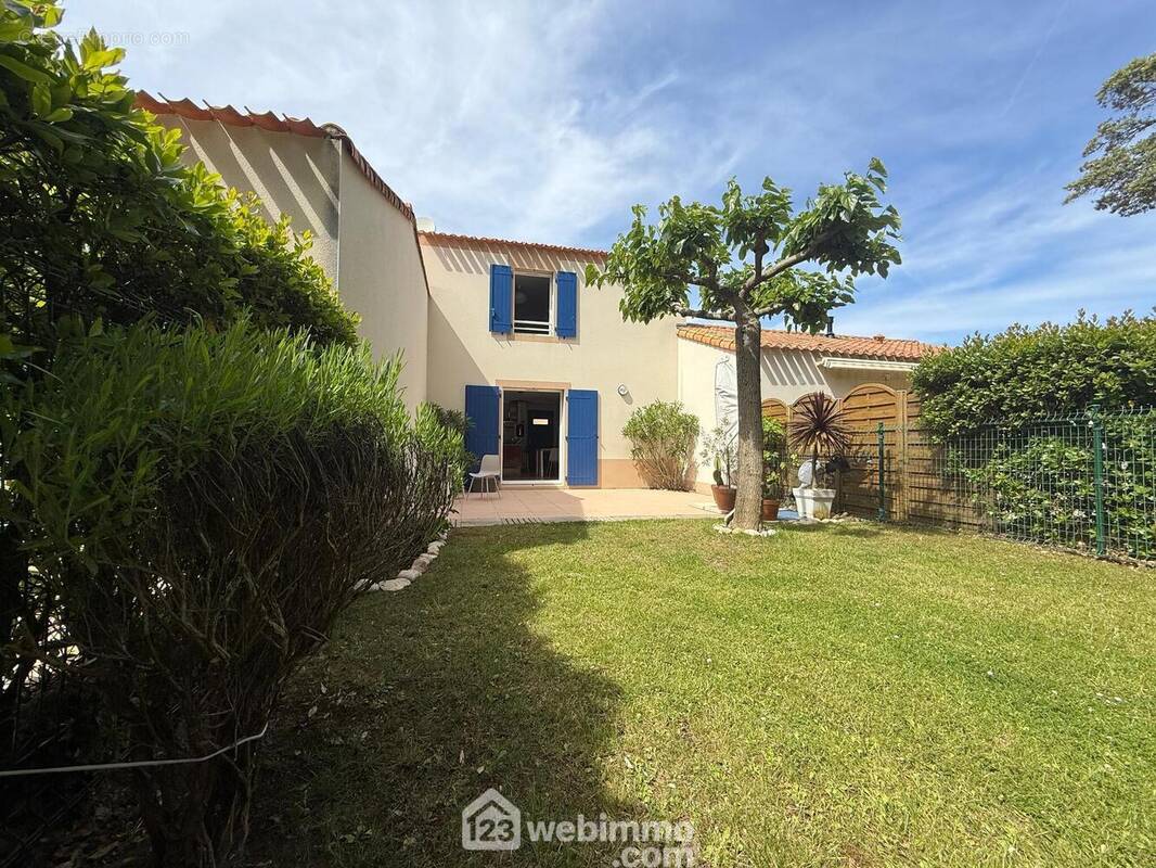 Jardin sans vis à vis agréable - Maison à LONGEVILLE-SUR-MER