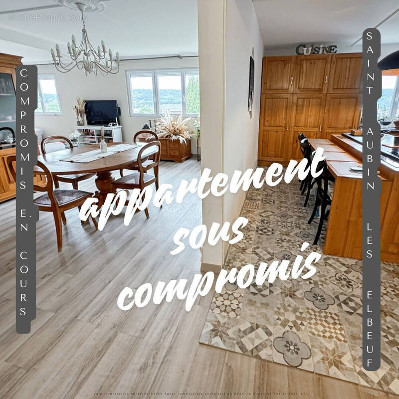 Appartement à SAINT-AUBIN-LES-ELBEUF