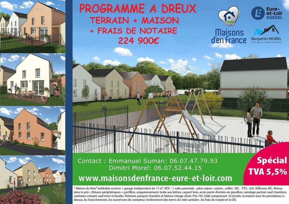 Terrain à DREUX