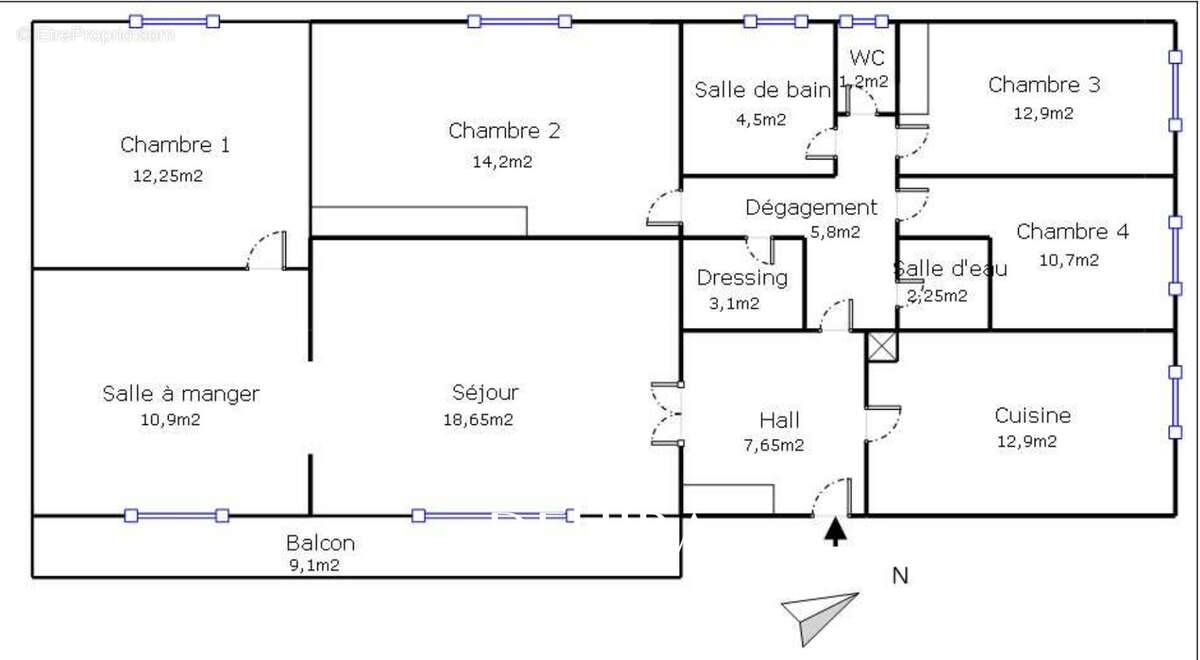 Appartement à MARSEILLE-10E