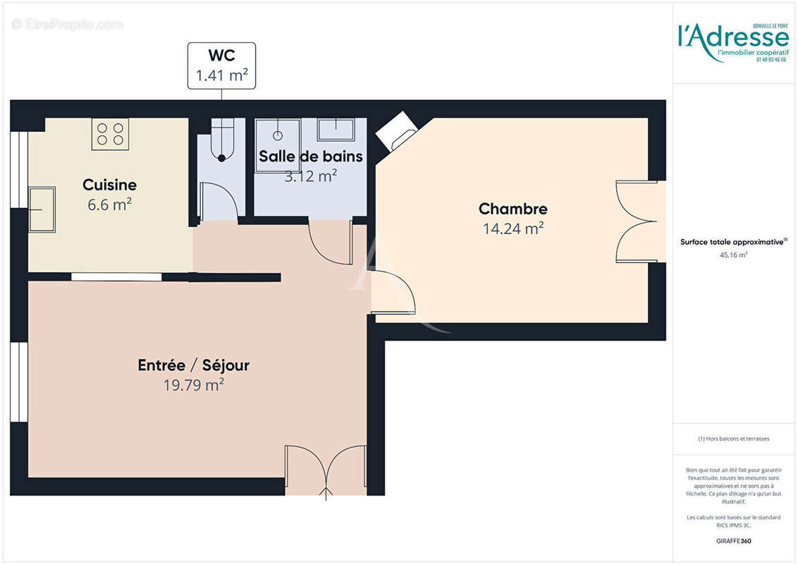 Appartement à SAINT-MAUR-DES-FOSSES