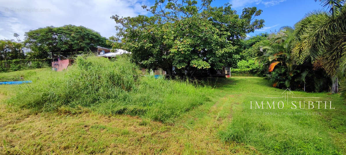 Terrain à SAINT-FRANCOIS