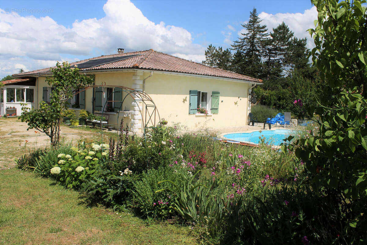 maison et piscine - Maison à AUBETERRE-SUR-DRONNE