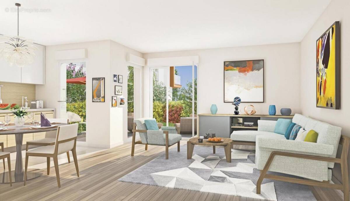Appartement à JOUY-LE-MOUTIER