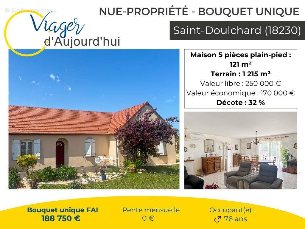 Maison à SAINT-DOULCHARD