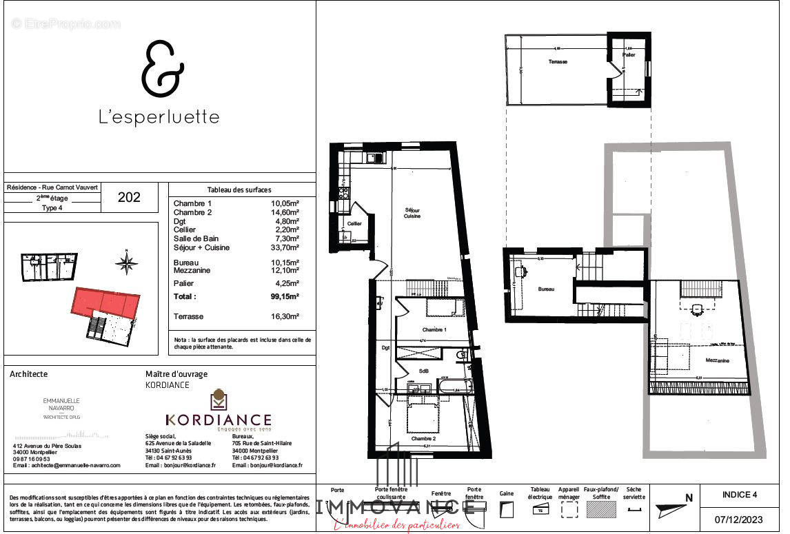 Appartement à VAUVERT