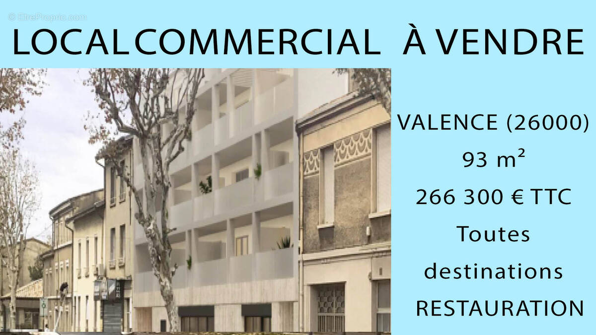 Commerce à VALENCE