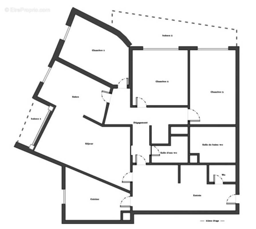 Appartement à PARIS-15E
