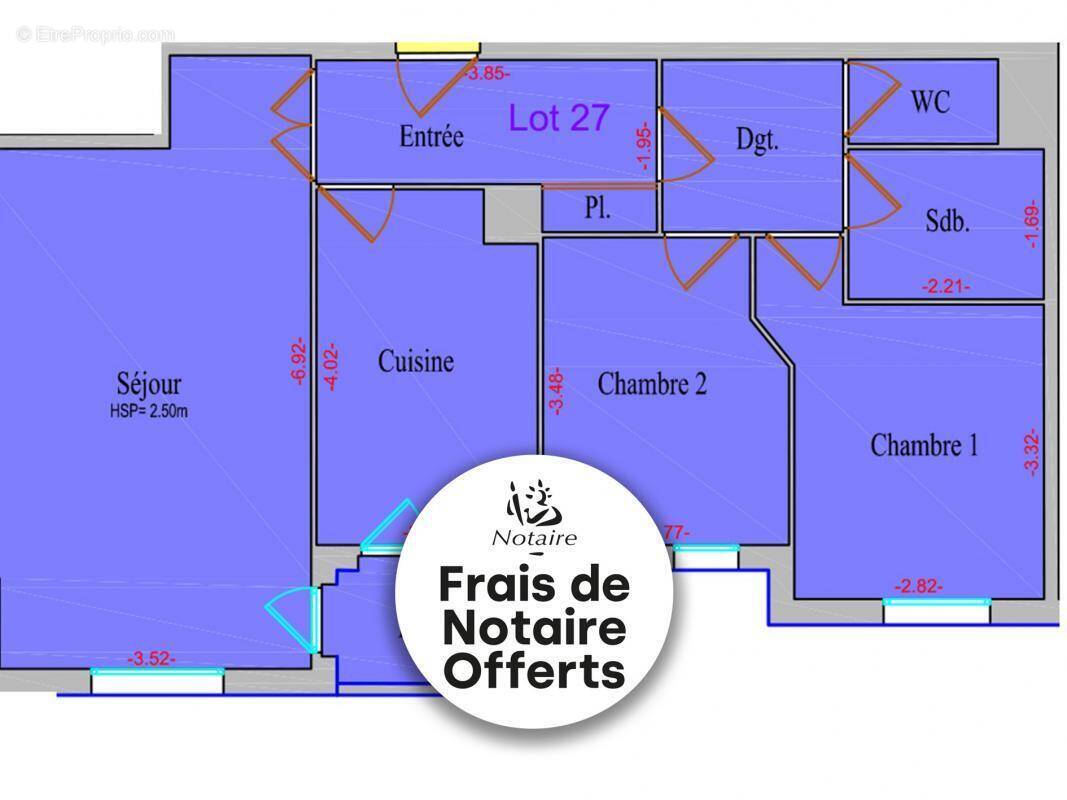 Appartement à LYON-3E