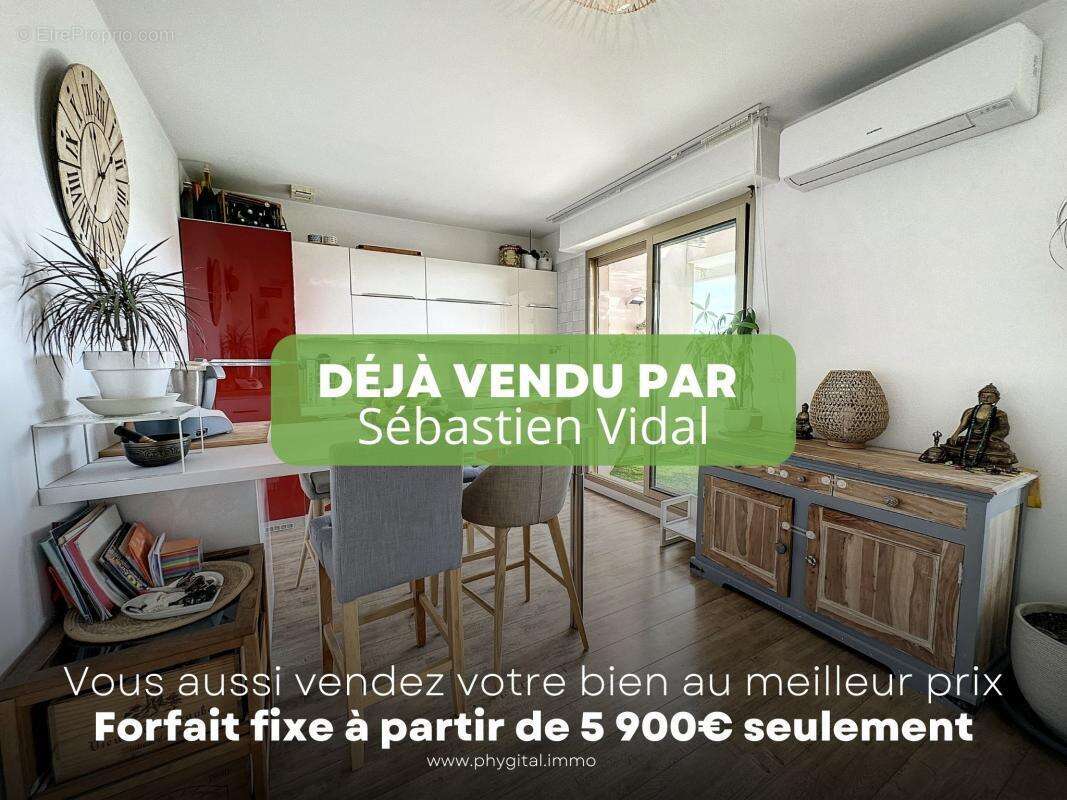 Appartement à SAINT-LAURENT-DU-VAR