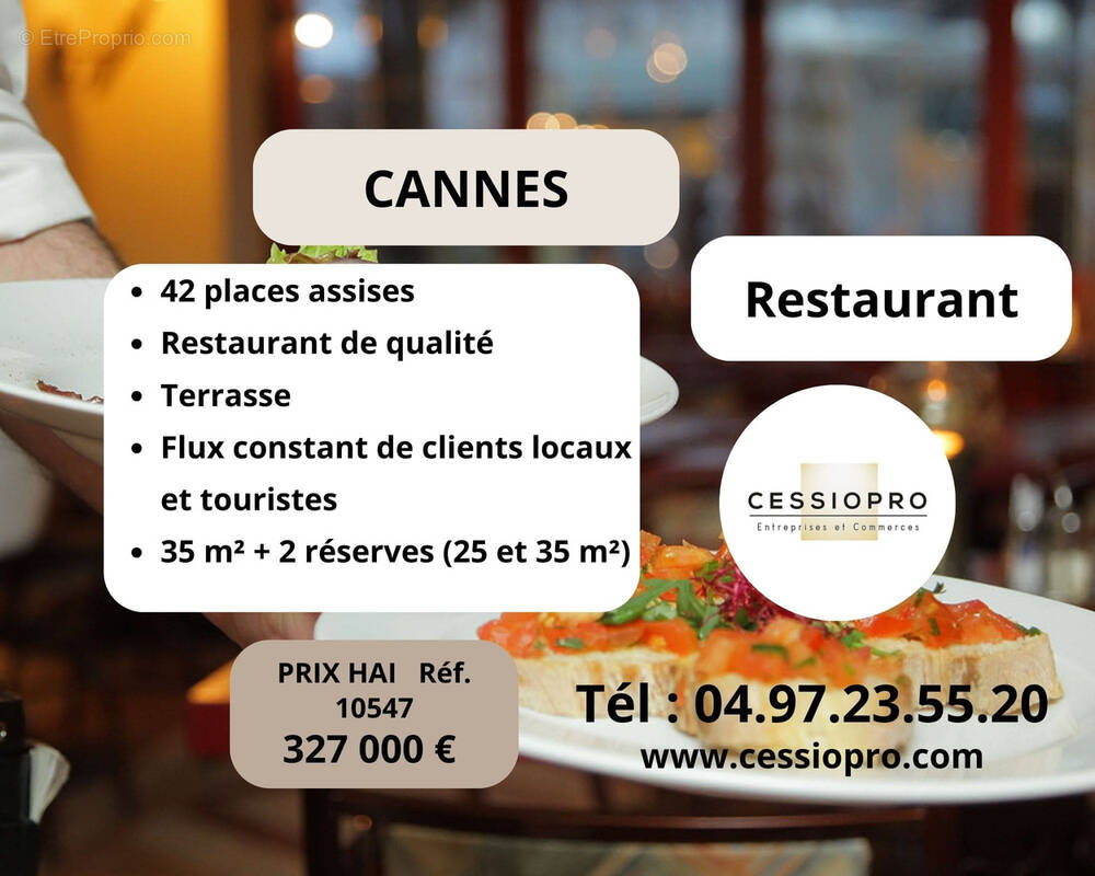Commerce à CANNES