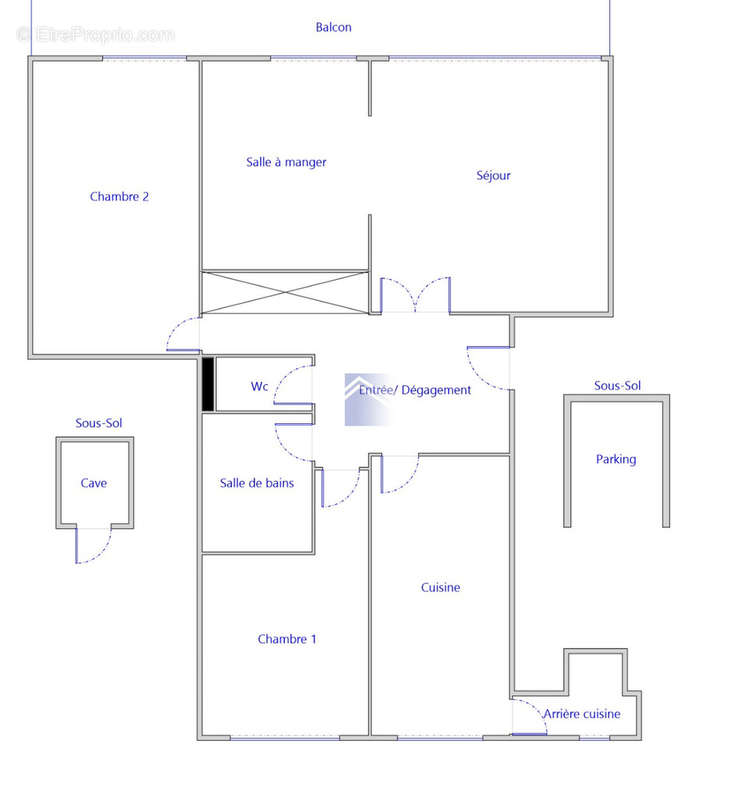 Appartement à COURBEVOIE
