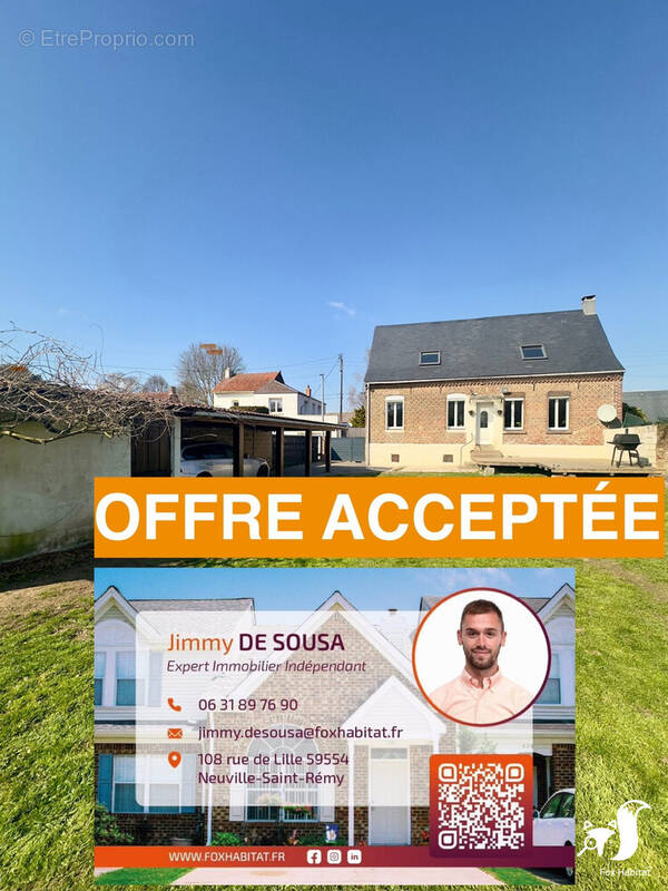 Maison à WALINCOURT-SELVIGNY