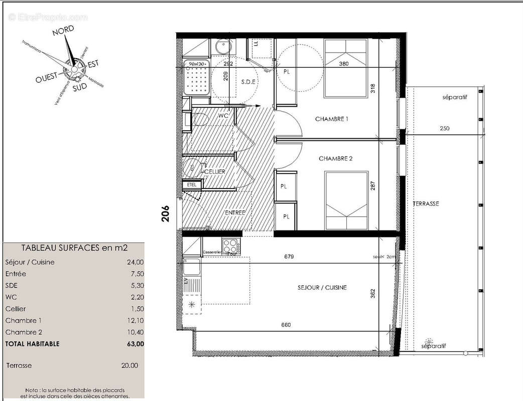 Appartement à CANET-EN-ROUSSILLON