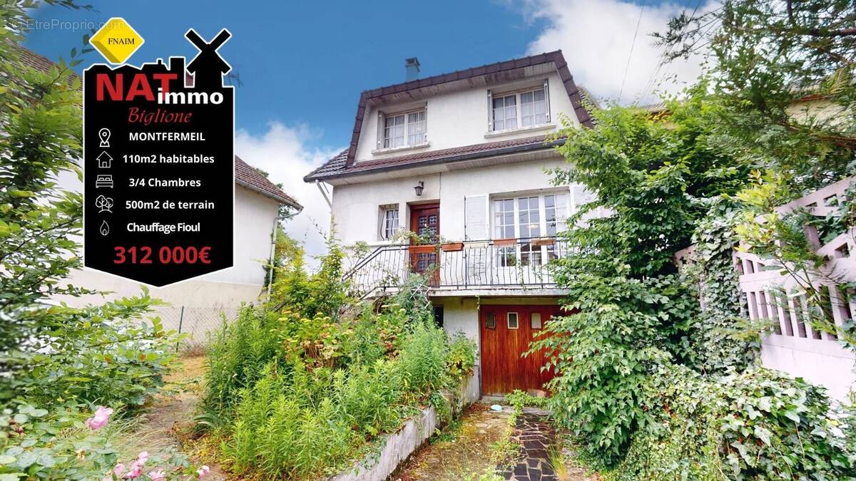 Maison à MONTFERMEIL