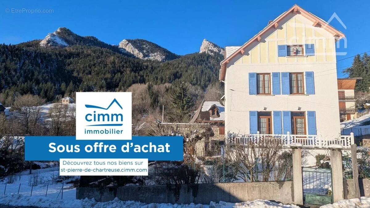 Maison à SAINT-PIERRE-DE-CHARTREUSE