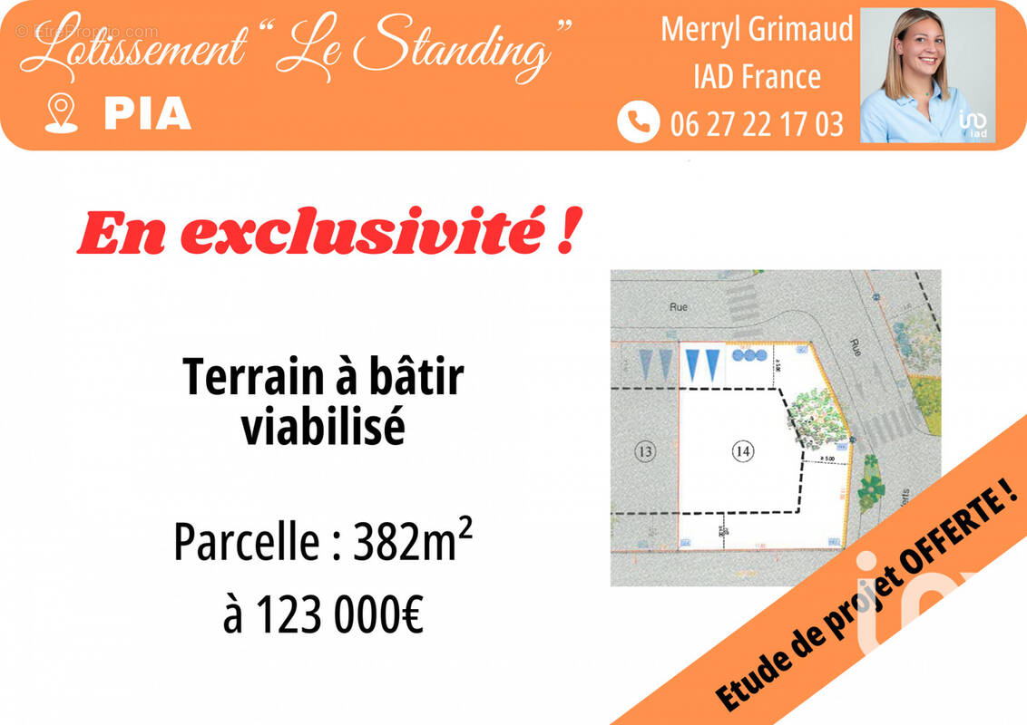 Photo 1 - Terrain à PIA