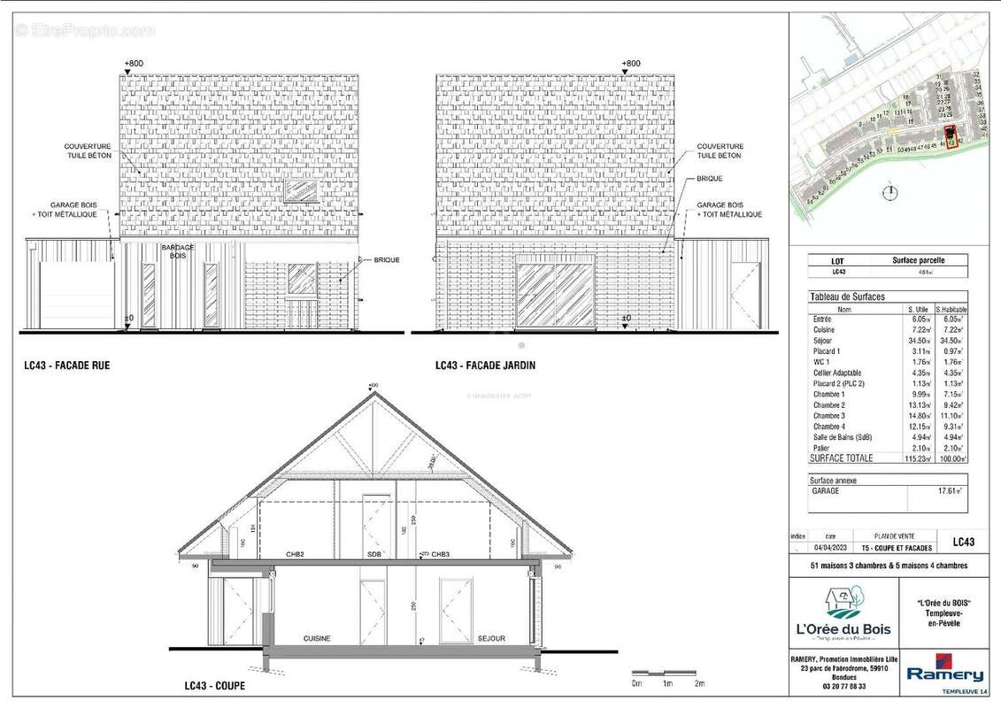 Maison à TEMPLEUVE