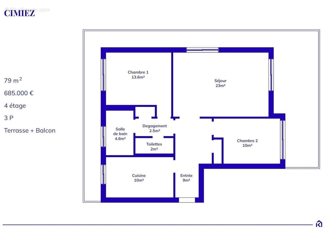 Appartement à NICE