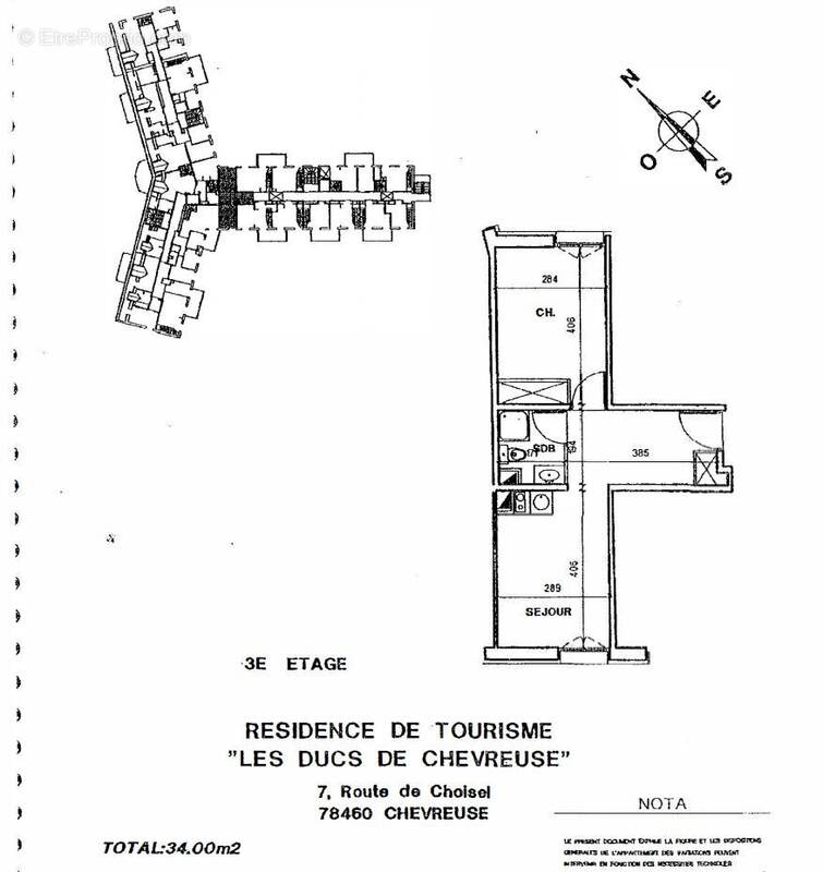 Appartement à CHEVREUSE