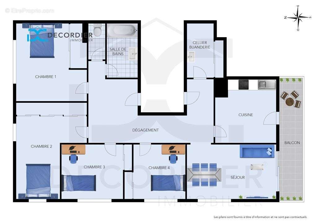 Appartement à EVIAN-LES-BAINS