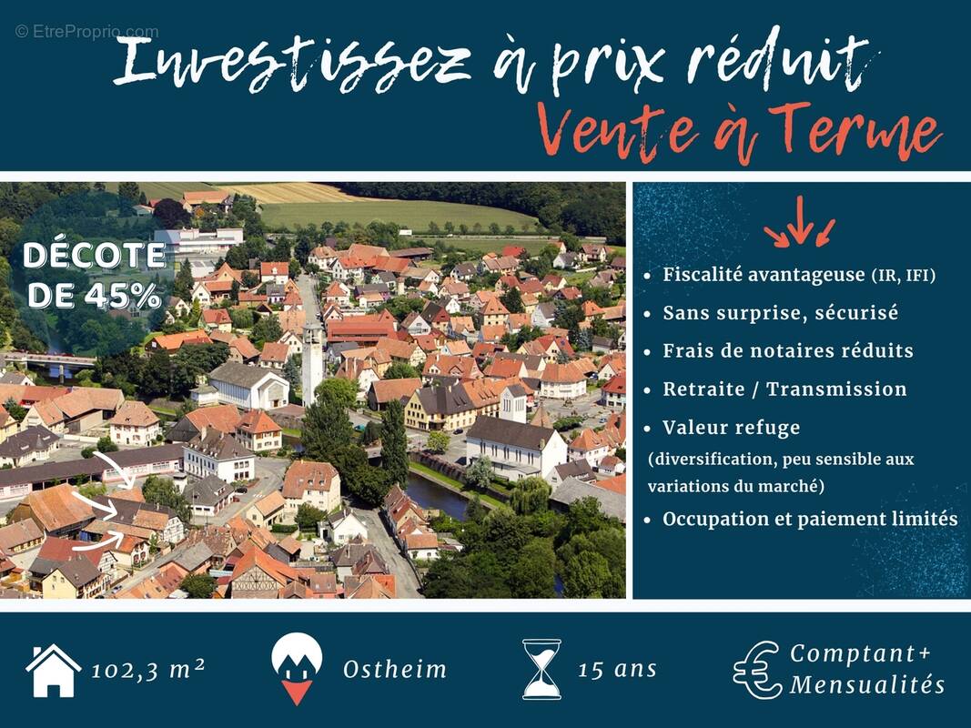 Appartement à OSTHEIM