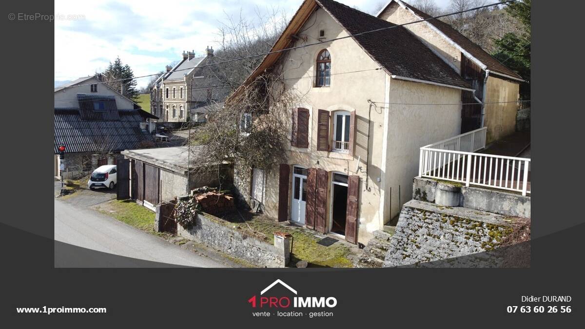 n°1 - Maison à MIRIBEL-LES-ECHELLES