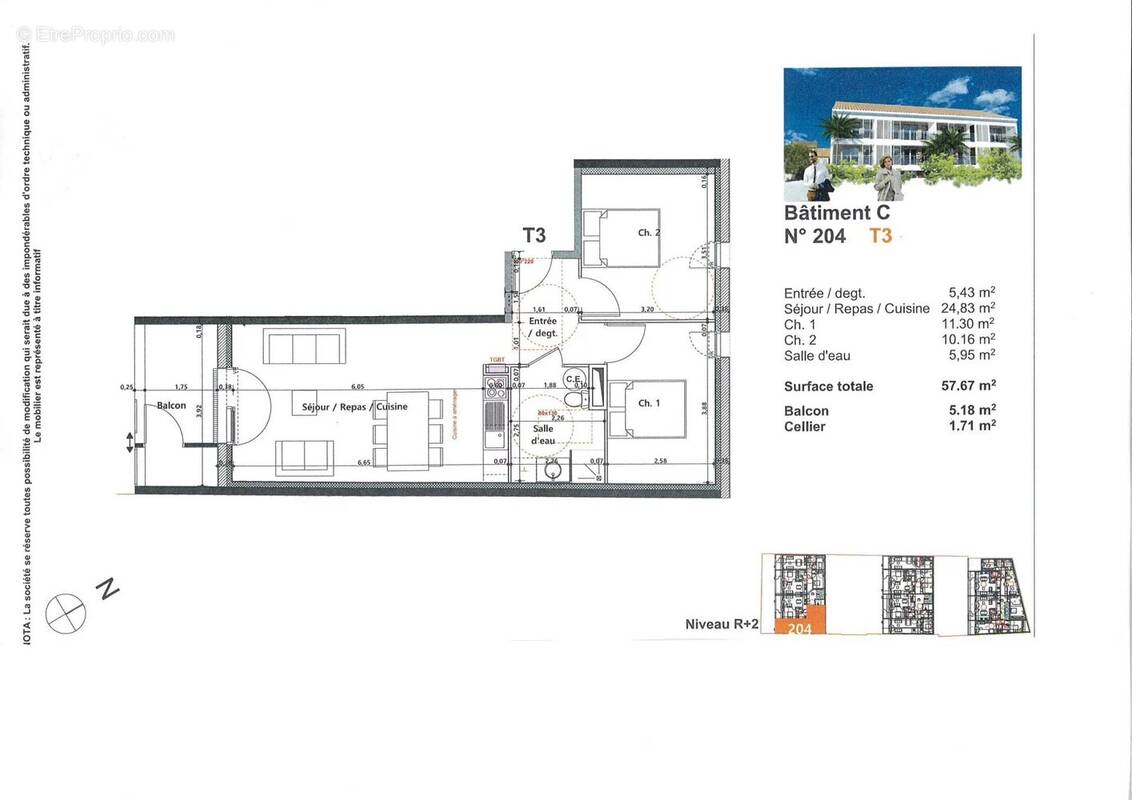 Appartement à SAUJON