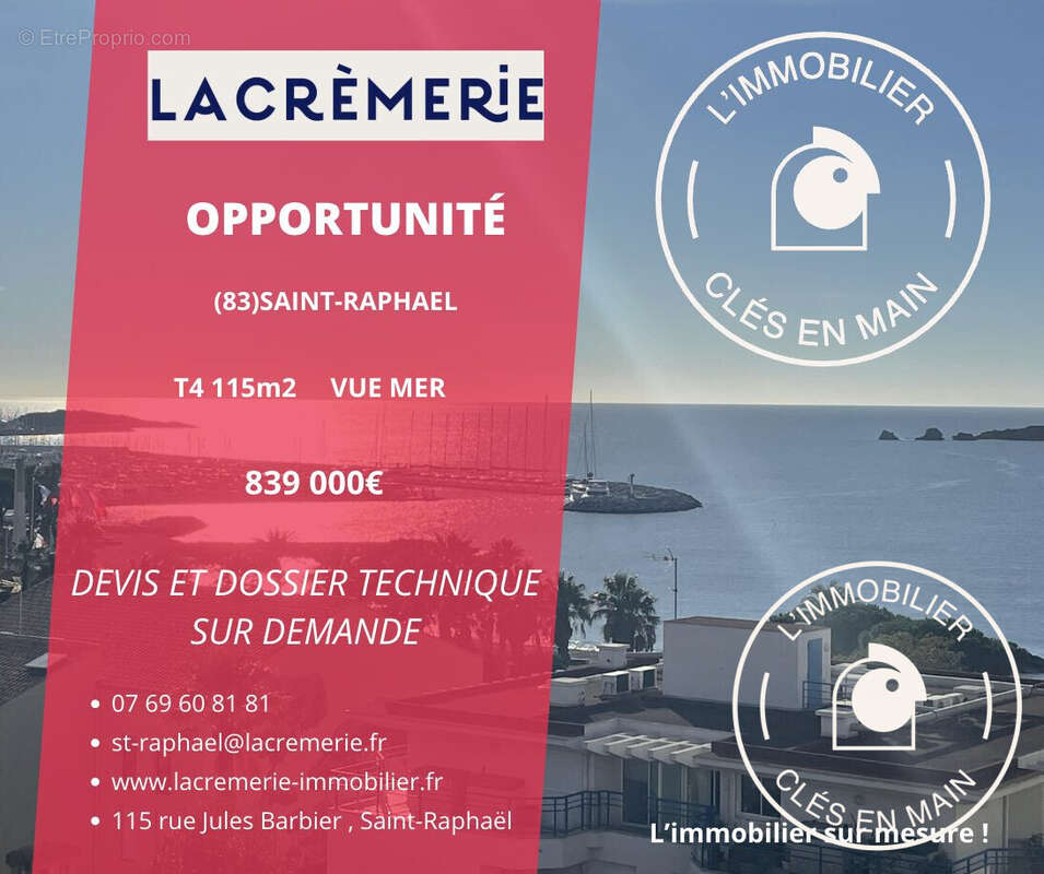 Appartement à SAINT-RAPHAEL