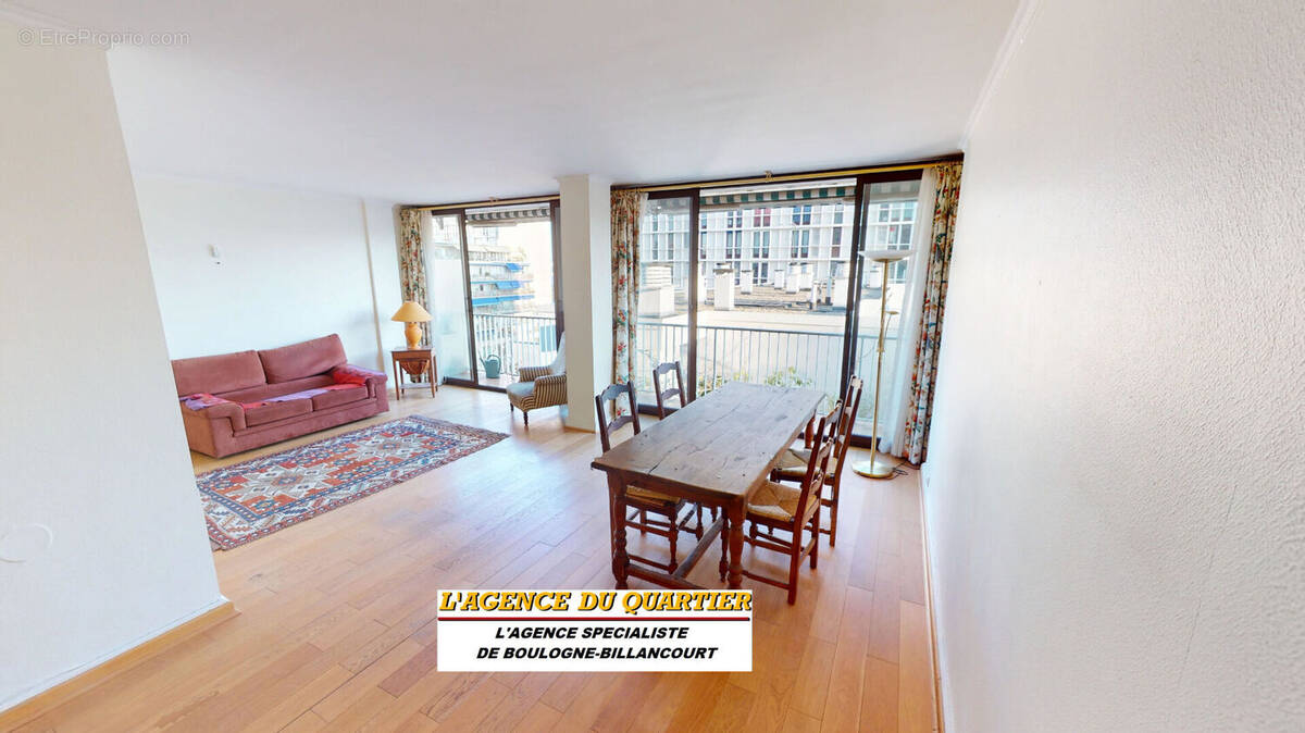Appartement à BOULOGNE-BILLANCOURT