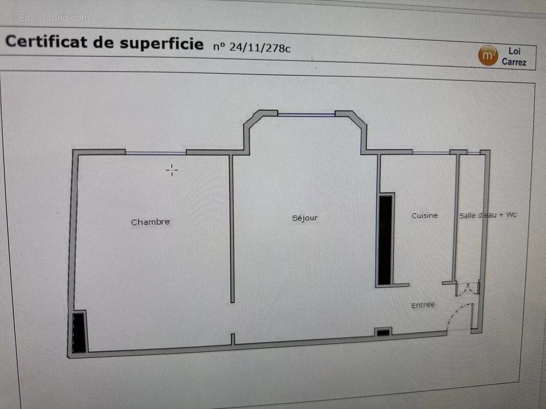 Appartement à PARIS-19E