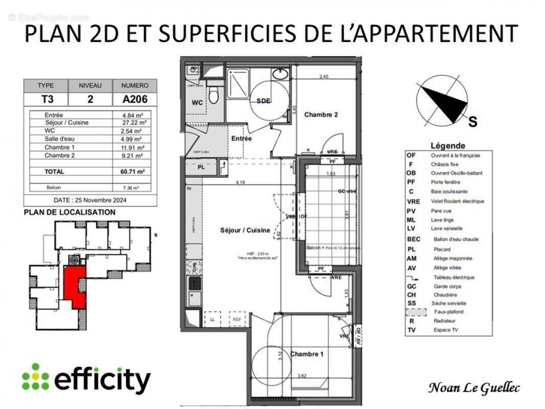 Appartement à LA CHAPELLE-DES-FOUGERETZ