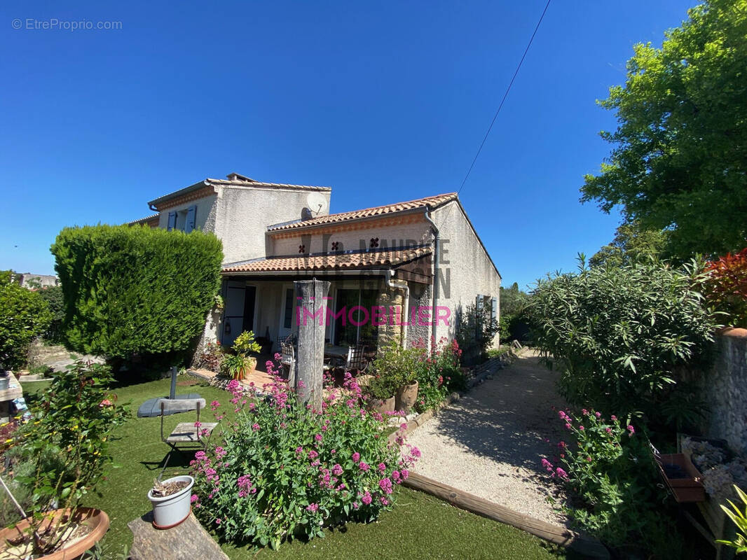 vue sud  - Maison à BEDARRIDES