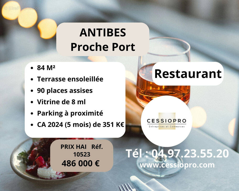 Commerce à ANTIBES