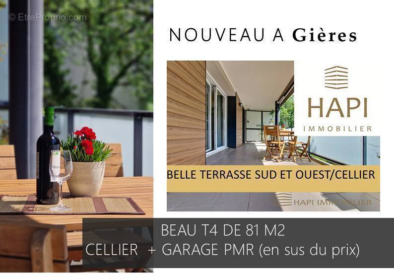 Appartement à GIERES