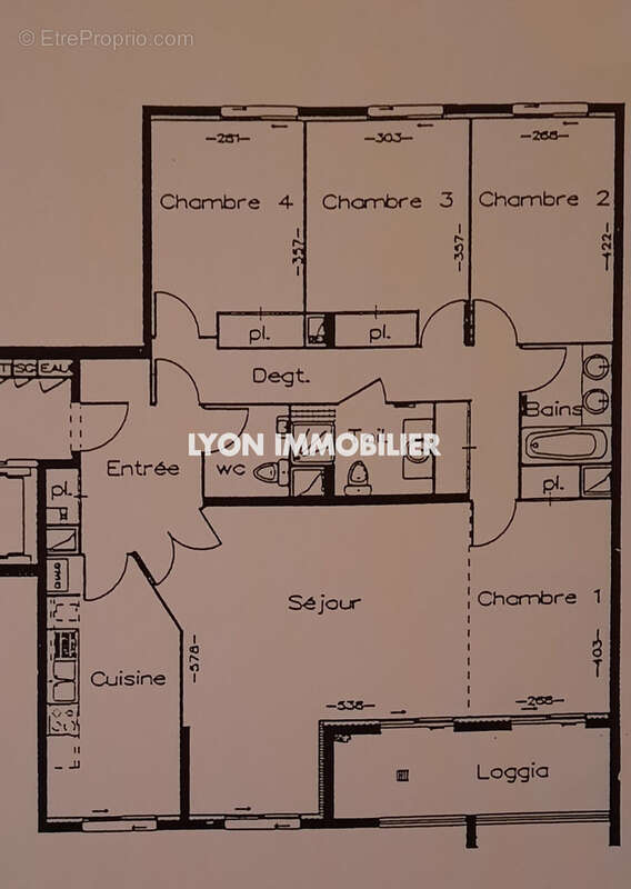 Appartement à LYON-8E