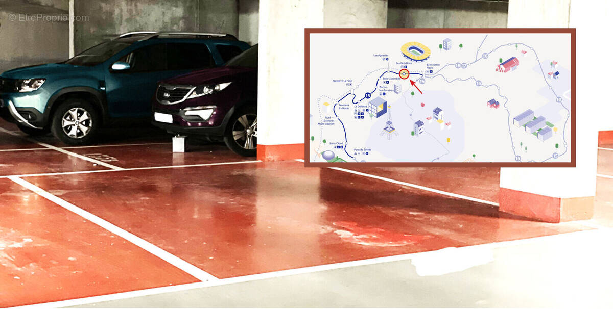 Parking à ASNIERES-SUR-SEINE