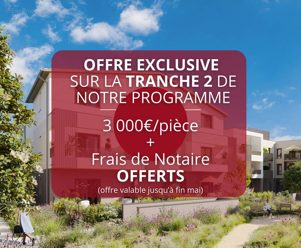 Les terrasses crista tranche 2 à St Bonnet De Mure