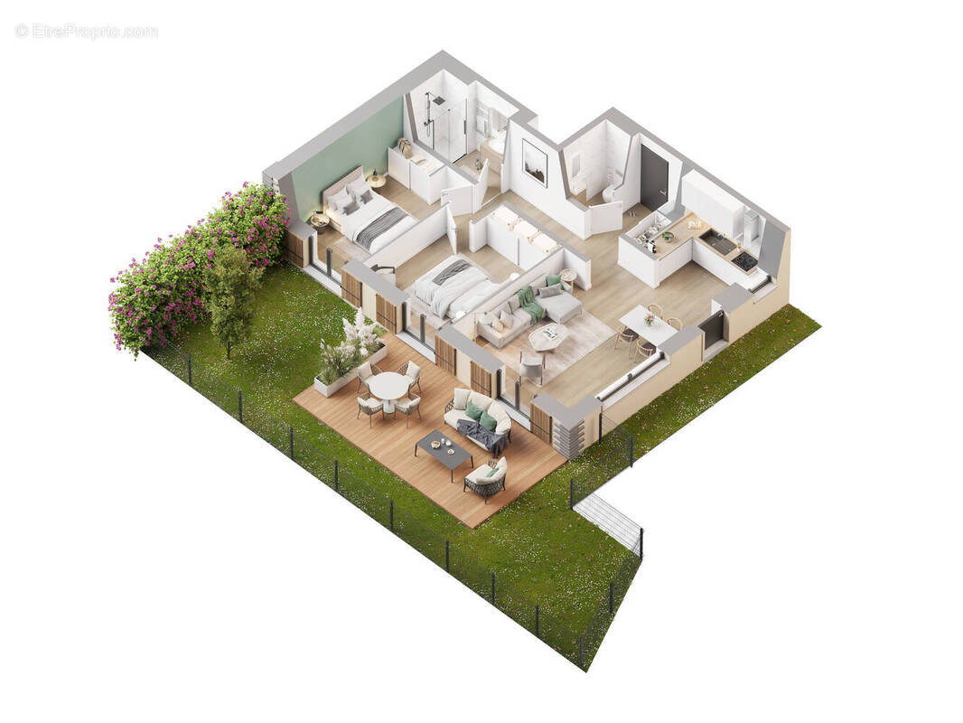 Villaz grange en réhabilitation avec vue sur le parmelan à Villaz