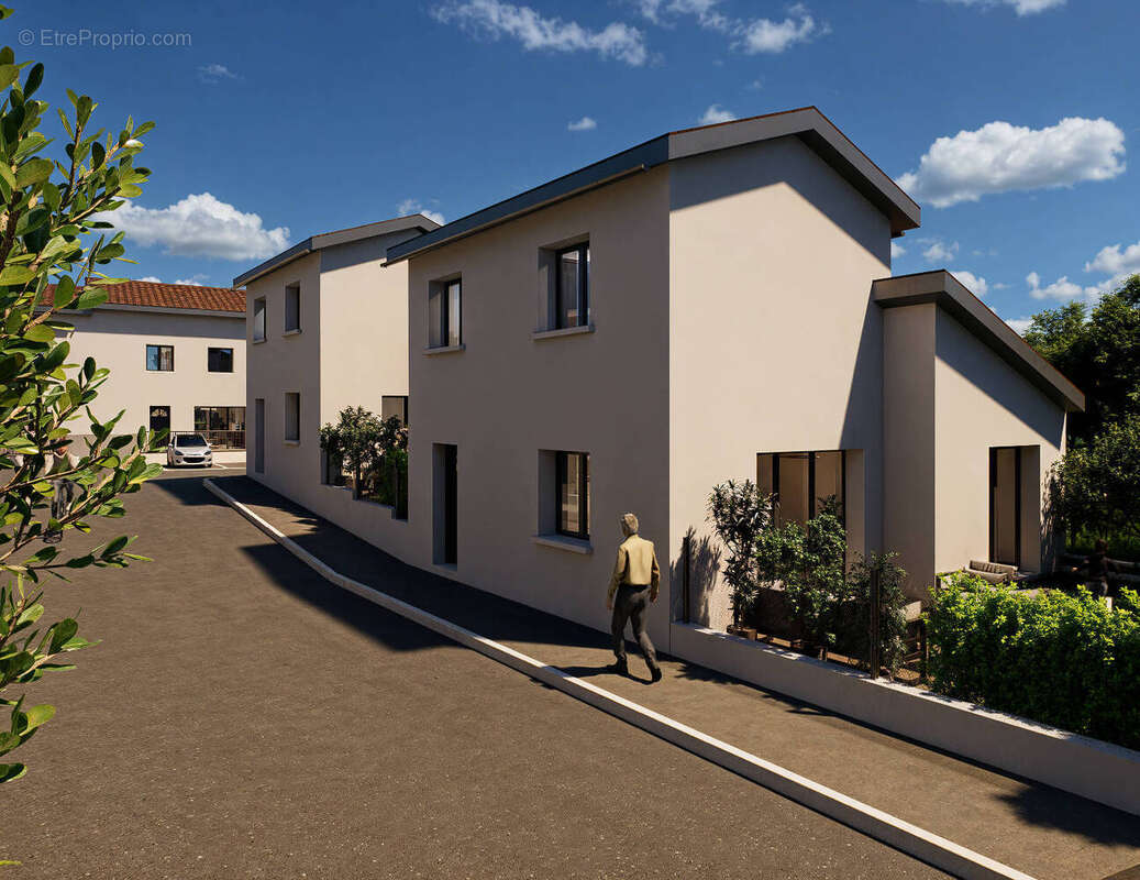 Ternay maisons neuves à 25min en voiture de lyon à Ternay