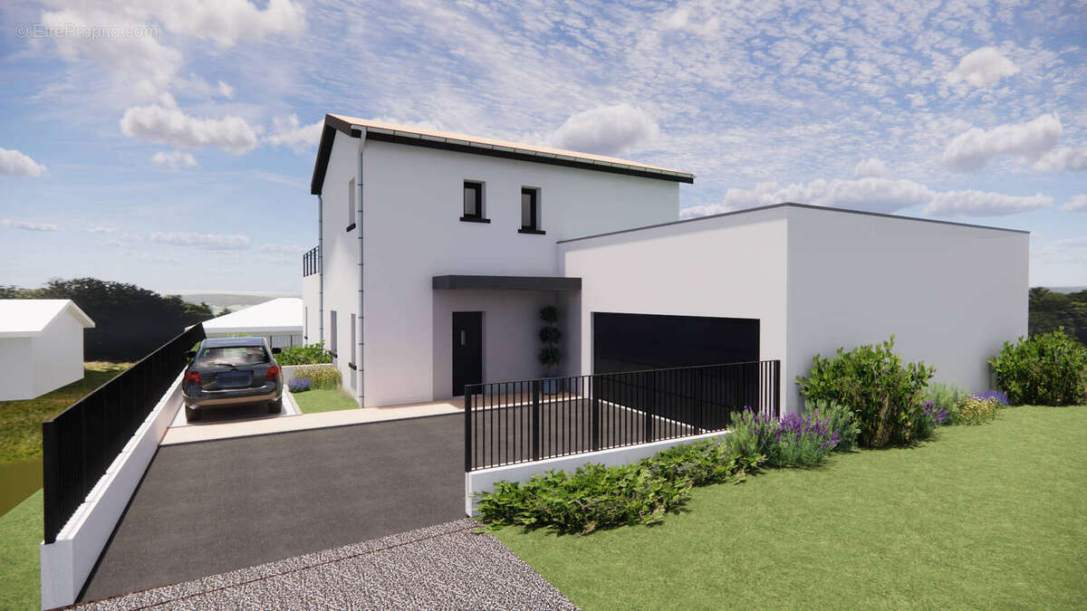 Ternay maisons neuves à 30 min en voiture de lyon part-dieu à Ternay
