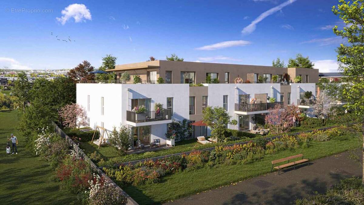 Les jardins du golf à Metz